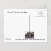 TWIN HORSES VALENTIJN FEESTDAGENKAART (Achterkant)