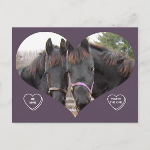 TWIN HORSES VALENTIJN FEESTDAGENKAART