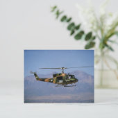 Twin Huey UH-1N Briefkaart (Staand voorkant)