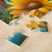 Twin Hummingbirds Sun Legpuzzel (Zijkant)