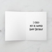 TWIN HUMOR OP ZIJN BEST = VERJAARDAG WENSEN KAART (Binnen)