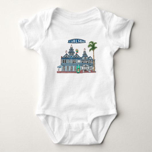 Twin Inns Beach City Carlsbad Romper (Voorkant)