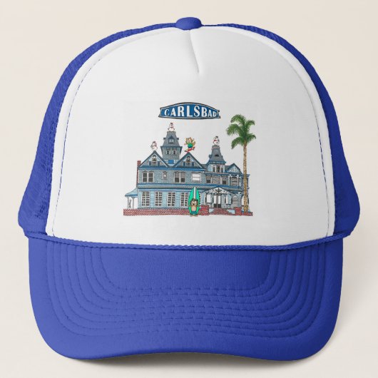 Twin Inns Beach City Carlsbad Trucker Pet (Voorkant)