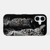 Twin Jaguars - Amber Eyes () iPhone 16 Hoesje (Achterkant horizontaal)