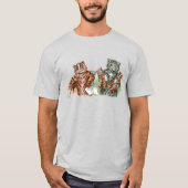 Twin Kittens Cartoon T-shirt (Voorkant)