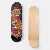 Twin koi skateboard (Voorkant)