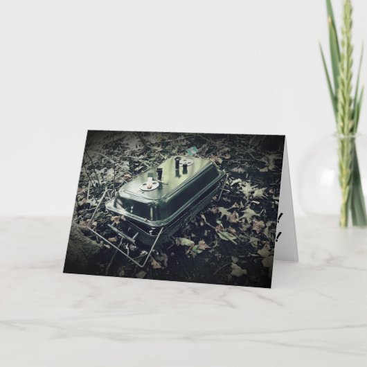 Twin Lake Cookout Verjaardag Kaart (Voorkant)