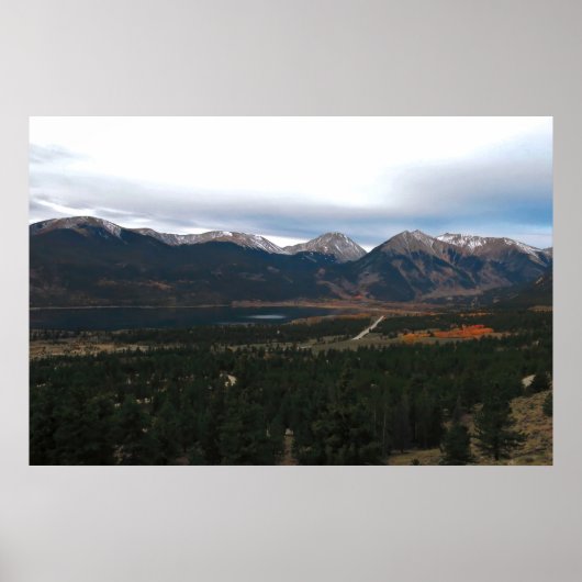 Twin Lakes Colorado Poster (Voorkant)