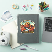 Twin Lakes, Colorado Sticker (iPad Cover)