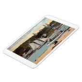 Twin Lights, Highlands, NJ Briefkaart Magneet (Linkerzijde)