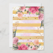 Twin Little Fairy Baby Meisje Douche Kaart (Achterkant)