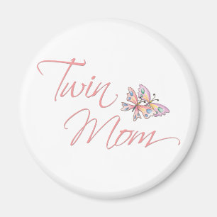 Twin Ma Butterflies Magneet