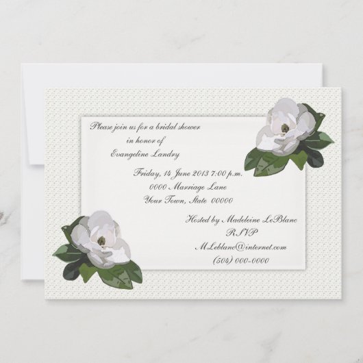 Twin Magnolias Kaart (Voorkant)