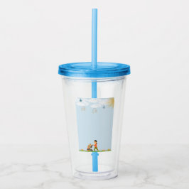 Twin Mama uit voor een wandeling Tumbler Acryl Drinkbeker