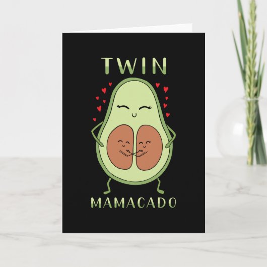 Twin Mamacado Kaart (Voorkant)