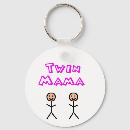 Twin mamma sleutelhanger (Voorkant)