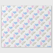 Twin mammie cadeaupapier (Vlak)