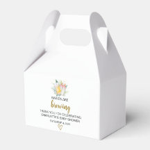 Twin Meisjes Baby shower geveldoos