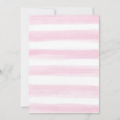 Twin Meisjes Roze Babykleding Meisje Baby shower Kaart (Achterkant)