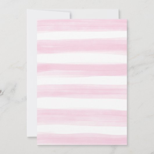 Twin Meisjes Roze Babykleding Meisje Baby shower Kaart (Achterkant)