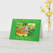TWIN MOEDERDAG-GARDENER'S DELIGHT KAART (Gele Bloem)