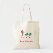 Twin Mommin' Tote Bag (Voorkant)