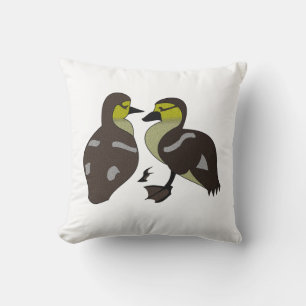 Twin Muscovy DucKING Kussen