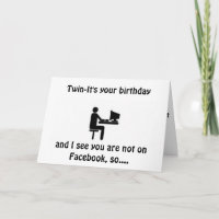 ***TWIN***-NIET OP FACEBOOK ZODAT ER EEN KAART VOO