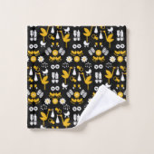 Twin non-gender stalkbevalling bad handdoek (Wasdoekje)