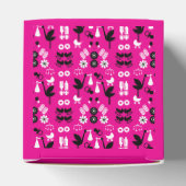 Twin non-gender stalkbevalling bedankdoosjes (Bovenkant)