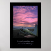 Twin Oaks Airport Poster (Voorkant)