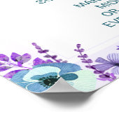 Twin Olifanten Late Night Luiers Baby shower spel Poster (Hoek)