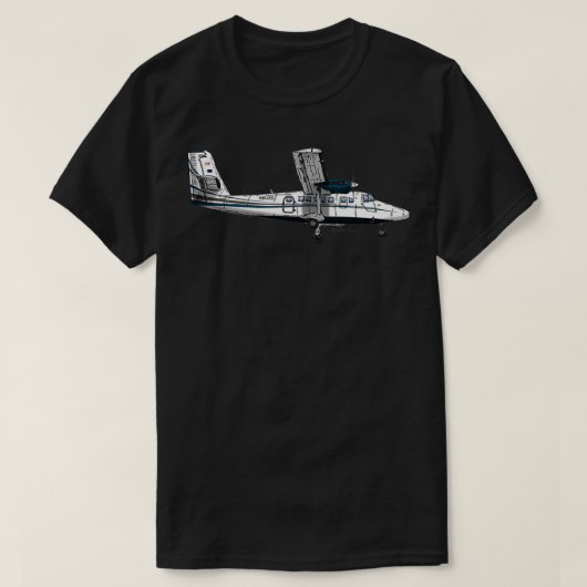 Twin Otter N814SS T-shirt (Design voorkant)