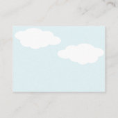 Twin Owls Baby shower Book Insert Request Kaart (Achterkant)