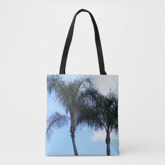 Twin Palm Skyview Breeze Design Tote Bag (Voorkant)