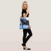 Twin Palm Skyview Breeze Design Tote Bag (Op model)