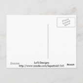 Twin Parrott-Briefkaart Briefkaart (Achterkant)