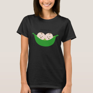 Twin Pea Pods (aanpasbaar) T-shirt