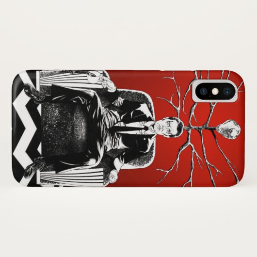 Twin Peaks Agent Cooper Phone Case (Achterkant (horizontaal))