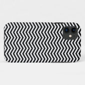 Twin Peaks Black en White Chevron iPhone 5 Hoesje (Achterkant (horizontaal))
