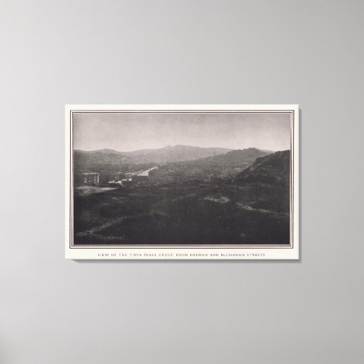 Twin Peaks Group of Herman & Buchanan Canvas Afdruk (Voorkant)