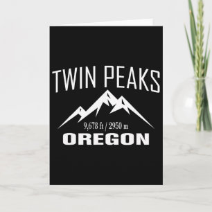 Twin Peaks Oregon Klimmen Top Club Buiten Gif Kaart
