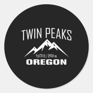 Twin Peaks Oregon Klimmen Top Club Buiten Gif Ronde Sticker