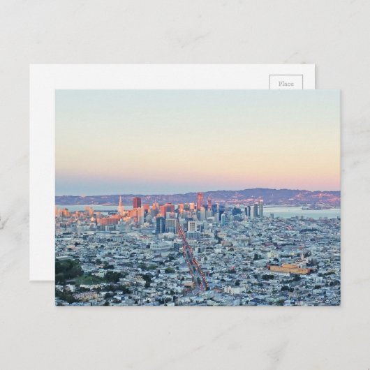 Twin Peaks San Fransisco Briefkaart (Voorkant / Achterkant)