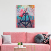 Twin Peaks Sutro Overload San Francisco Canvas Afdruk (Insitu (Woonkamer))