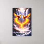 Twin Phoenixes of Eternal Light Canvas Afdruk (Voorkant)
