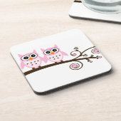 Twin Pink Ownership on Brown Branch Onderzetter (Linkerzijde)