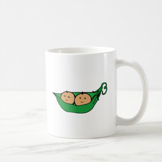Twin Pod Graphic Koffiemok (Rechts)