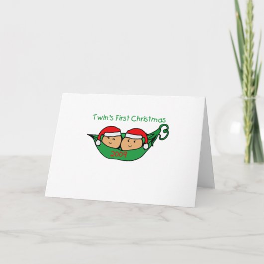 TWIN POD Kerstmis 2009 Feestdagen Kaart (Voorkant)