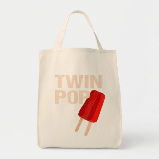 Twin Pop Shirt Gift Voor Opa Twins Papa Tshirt F Tote Bag